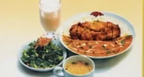 カツカレーランチ